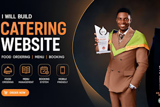build catering website food catering restaurant catering food ordering website