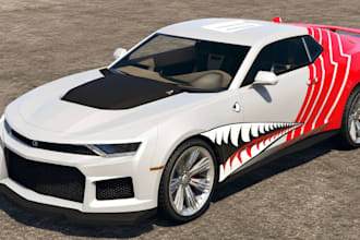 design car wrap car livery car sticker