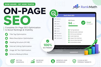 do complete on page SEO with rankmath for higher rankings