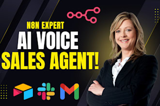 build ai cold caller and voice n8n sales agent setup with CRM and lead booking