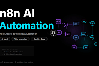 build n8n ai automation voice agents