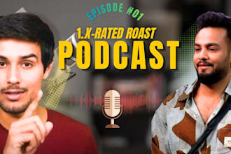 design high CTR youtube podcast thumbnail or spotify cover art