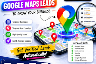 scrap google maps for business emails and lead generation