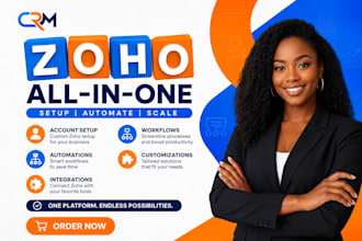 zoho crm setup zoho campaigns zoho sites zoho salesiq zoho desk zoho form books
