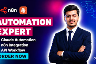create claude automation workflow and n8n api integration