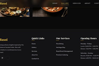create premium website for your business