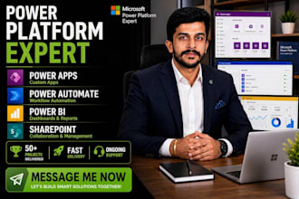 develop microsoft power apps and power platform solutions