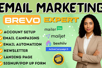 design brevo email marketing automation newsletter strip campaign activecampaign