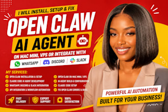 install open claw, open claw setup, fix open claw on vps or mac mini