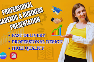 design professional academic and research presentation slides