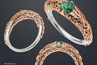 do 3d jewelry cad design