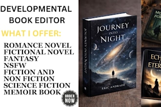 developmental edit beta read dark romance paranormal romance memoir mystery