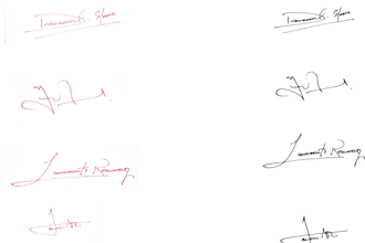 vectorize your hand written signature for digital use
