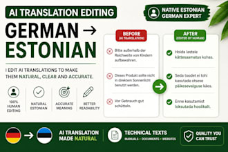 german to estonian ai translations