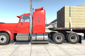 design custom cars, maps, skins, and scripts for beamng, ets2, ats, and fs22