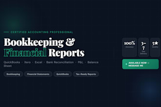 fix messy books and deliver clean financials in quickbooks