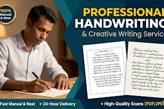 write beautiful handwriting in english and bengali