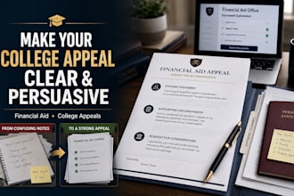 craft financial aid appeal letters, college appeals and compelling cover letters