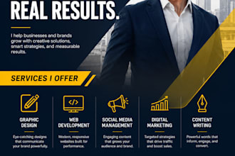 design professional logo, flyers, and poster