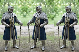 do custom cosplay creation wearable armor anime design eva foam knight weapons