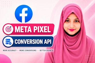 setup facebook pixel conversion API and server side tracking