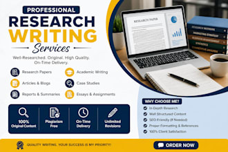 do research writing content writing