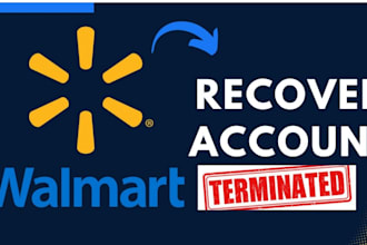 reinstate your deactivated amazon, ebay and walmart suspended account