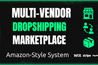 build a multi vendor dropshipping marketplace website
