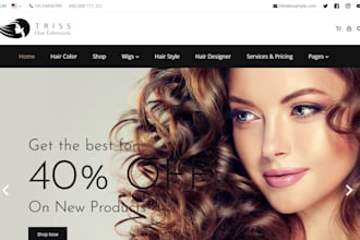 hair extension shopify store hair extension hair website wig hair beauty website