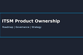 itsm product ownership and modernization consulting