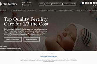 design squarespace fertility coach pregnancy website women health coach website