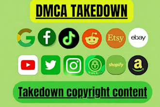 remove copyright, harassing ,defamation content under dmca