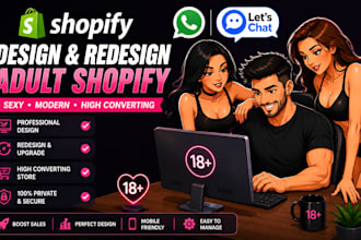 setup high converting adult shopify store