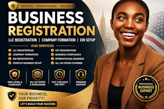 do llc registration, company formation, ein and business registration