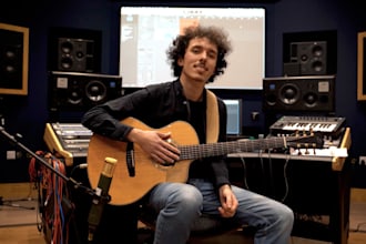 record in high quality, perfect acoustic guitar tracks for you