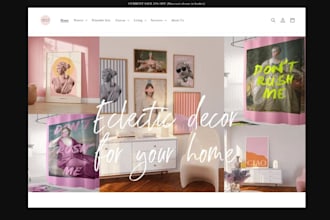 wall art shopify store wall art website print on demand website art store