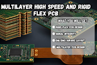 design multilayer high speed and rigid flex pcb for complex electronics