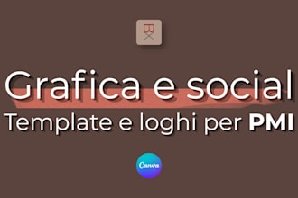 realizzo grafiche social e loghi aziendali per pmi italiane