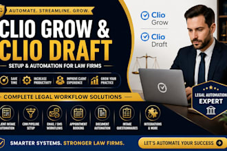 clio grow, draft CRM, intake forms, integrations workflow automation clio manage