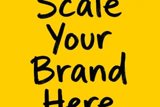 help you scale your brand with a strategy and roadmap