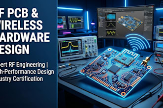 develop rf pcb, antenna and wireless communication hardware