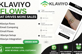 setup klaviyo email marketing flows that increases sales and retention