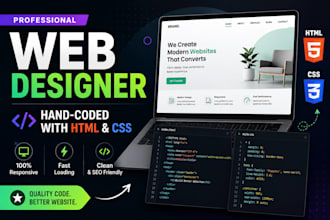 build a custom website using HTML and CSS