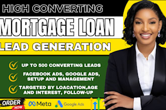 exclusive mortgage loan lead real estate buyer leads refinance lead facebook ads