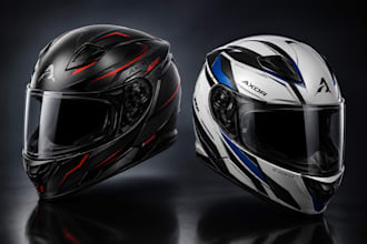 create custom hard surface 3d helmet designs for your brand or project