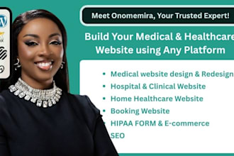 build medical home care doctor dental and healthcare website in wix website