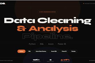 clean and analyze your business data using python and sql