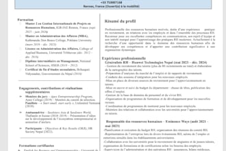 review your CV to pass HR screen round