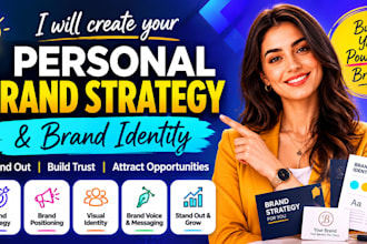 create your personal brand strategy and brand identity