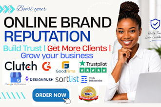 clutch g2 goodfirms designrush online management gmb orm capterra reputation